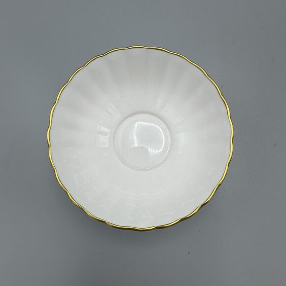 Spode Fine Bone China Trapnell Cranberry Bowl England Disc Blue Laurel Fruit - Picture 5 of 8